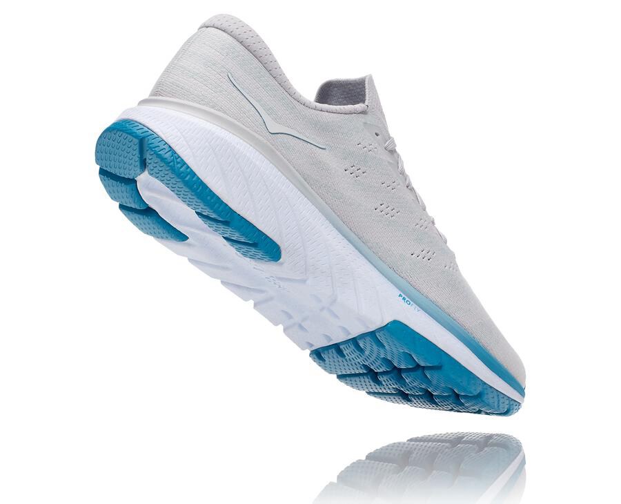 Hoka One One Koşu Ayakkabısı Erkek Beyaz/Mavi - Cavu 3 - HJ2486573